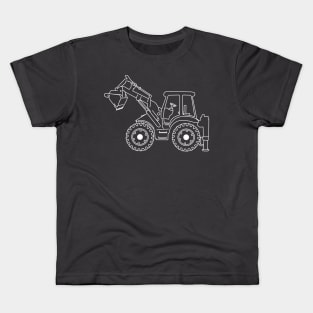 Truck - excavator Kids T-Shirt